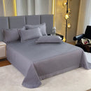 GobekUsa Egyptian Cotton Quilt Set: Luxury European Style Bedding Set