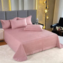 GobekUsa Egyptian Cotton Quilt Set: Luxury European Style Bedding Set