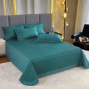 GobekUsa Egyptian Cotton Quilt Set: Luxury European Style Bedding Set