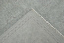 Gray Modern Style Hand Knotted Wool 8x10 Area Rug