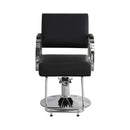 Luxury Height-Adjustable Barber Chair With 360-Degree Swivel (SAK64103) by SAKSBY WHOLESALE