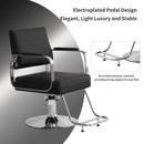 Luxury Height-Adjustable Barber Chair With 360-Degree Swivel (SAK64103) by SAKSBY WHOLESALE