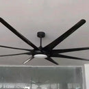 GobekUsa 100" Luxury Industrial Ceiling Fan for Hotel Lobby Club - DC 110V/220V