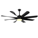 GobekUsa 100" Luxury Industrial Ceiling Fan for Hotel Lobby Club - DC 110V/220V