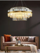 GobekUsa Luxury LED Crystal Chandelier for Home Decor