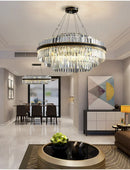 GobekUsa Luxury LED Crystal Chandelier for Home Decor