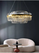 GobekUsa Luxury LED Crystal Chandelier for Home Decor