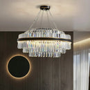 GobekUsa Luxury LED Crystal Chandelier for Home Decor
