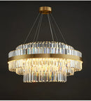 GobekUsa Luxury LED Crystal Chandelier for Home Decor