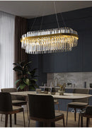 GobekUsa Luxury LED Crystal Chandelier for Home Decor