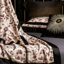 GobekUsa Leopard Print Luxury Bedding Set Queen King Size Duvet Cover Sheet Pillowcases