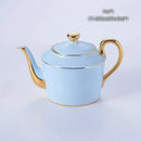 GobekUsa Bone China Coffee Set Tea Luxury Porcelain Set with Teapot and Cups