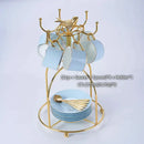 GobekUsa Bone China Coffee Set Tea Luxury Porcelain Set with Teapot and Cups
