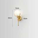 GobekUsa Marble & Copper Wall Lamp for TV Background, Restaurants, Bedroom - Luxury Decor