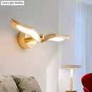 GobekUsa Luxury minimalist creative seagull wall lamp for Bedroom Living room background wall Light