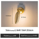 GobekUsa Luxury minimalist creative seagull wall lamp for Bedroom Living room background wall Light