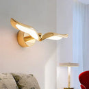 GobekUsa Luxury minimalist creative seagull wall lamp for Bedroom Living room background wall Light