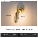 GobekUsa Luxury minimalist creative seagull wall lamp for Bedroom Living room background wall Light