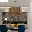 GobekUsa Maddison - Luxury Modern Round Gold Chandelier For Living Room