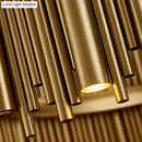 GobekUsa Maddison - Luxury Modern Round Gold Chandelier For Living Room