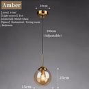 GobekUsa Luxury Nordic LED Chandelier with Glass Shades