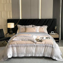 GobekUsa Egyptian Cotton Flower Bedding Set, Luxury 1000TC Duvet Cover, Sheets, Pillowcases