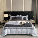 GobekUsa Egyptian Cotton Flower Bedding Set, Luxury 1000TC Duvet Cover, Sheets, Pillowcases