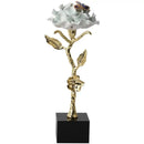 GobekUsa Crystal Rose Decor, Light Luxury Gifts, TV & Wine Cabinet Decor, Office Ornaments.