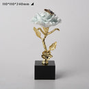 GobekUsa Crystal Rose Decor, Light Luxury Gifts, TV & Wine Cabinet Decor, Office Ornaments.