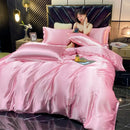 GobekUsa Luxury Rayon Silk Bedding Set - King Size