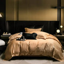 GobekUsa Embroidered Egyptian Cotton Bedding Set - Queen/King, Luxury Bed Sheet & Pillowcases