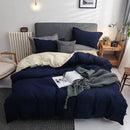 GobekUsa Light Gray Luxury Duvet Cover Set with Sheet Pillowcases