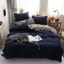 GobekUsa Light Gray Luxury Duvet Cover Set with Sheet Pillowcases