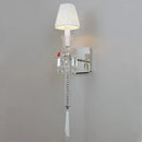 GobekUsa Crystal Wall Lamp: European Style Luxury Mirror Headlight for Bedroom, Living Room & Dining Room