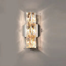 GobekUsa Crystal Deluxe Wall Sconce for Living Room Bedroom Bedside Villa - Luxury Light