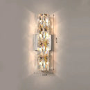 GobekUsa Crystal Deluxe Wall Sconce for Living Room Bedroom Bedside Villa - Luxury Light