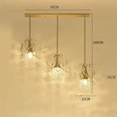 GobekUsa Luxury Single Head Crystal Dining Room Pendant Light