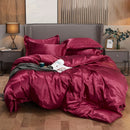 GobekUsa Luxury Solid Color Bedding Set: Twin, Queen, King