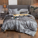 GobekUsa Luxury Solid Color Bedding Set: Twin, Queen, King