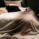 GobekUsa Light Luxury Lyocell Cotton Bedding Set: Soft Silky Sleep Naked Duvet, Sheet & Pillowcases