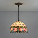 GobekUsa Luxury Tiffany Style Stained Glass Pendant Light