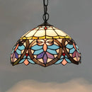 GobekUsa Luxury Tiffany Style Stained Glass Pendant Light