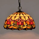 GobekUsa Luxury Tiffany Style Stained Glass Pendant Light