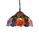GobekUsa Luxury Tiffany Style Stained Glass Pendant Light
