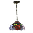 GobekUsa Luxury Tiffany Style Stained Glass Pendant Light