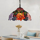 GobekUsa Luxury Tiffany Style Stained Glass Pendant Light