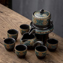 GobekUsa Ceramic Kung Fu Tea Set with Custom Logo - Luxury Teaware Gift