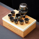 GobekUsa Ceramic Kung Fu Tea Set with Custom Logo - Luxury Teaware Gift