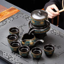 GobekUsa Ceramic Kung Fu Tea Set with Custom Logo - Luxury Teaware Gift