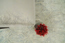Luxury Velvet Handmade Slate Wooden Stool by The Rug Decor